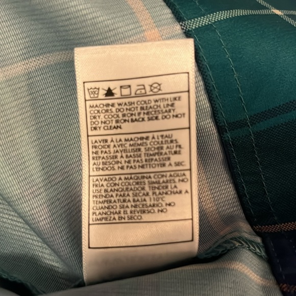 Hurley Lightweight Double Breasted Plaid Mid Length Trench Coat Sz M - Picture 9 of 12